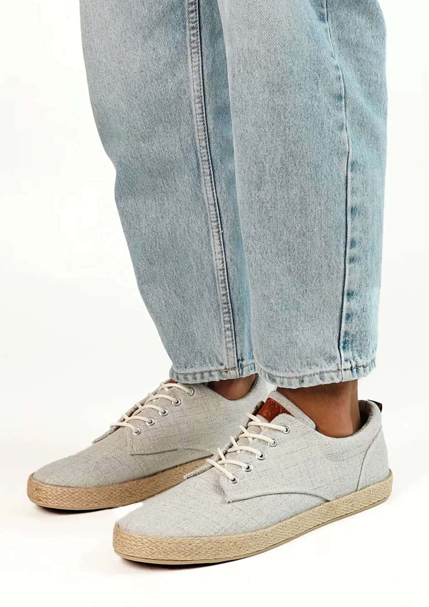 Fashion Canvas Sneakers - Light Blue Men Sneakers
