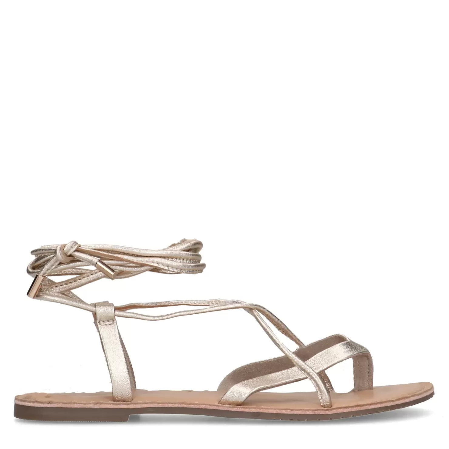 Cheap Leather Sandals - Gold Women Sandals