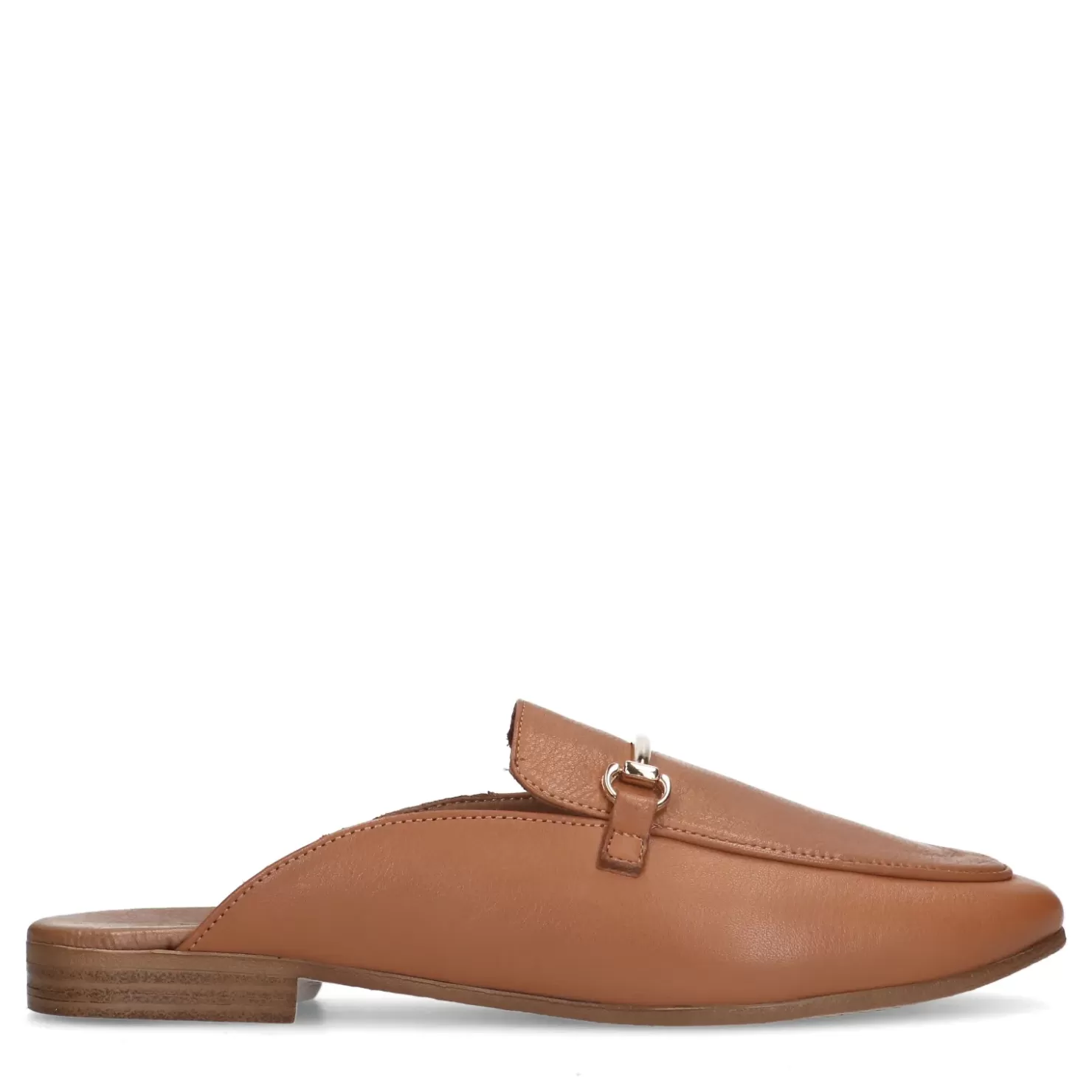 Cheap Leather Slip-On Loafers - Brown Women Moccasins