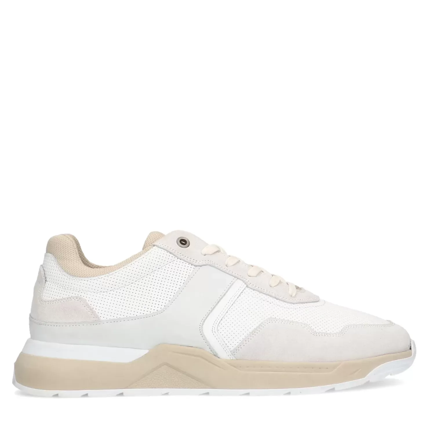 Cheap Leather Sneakers - White Men Sneakers