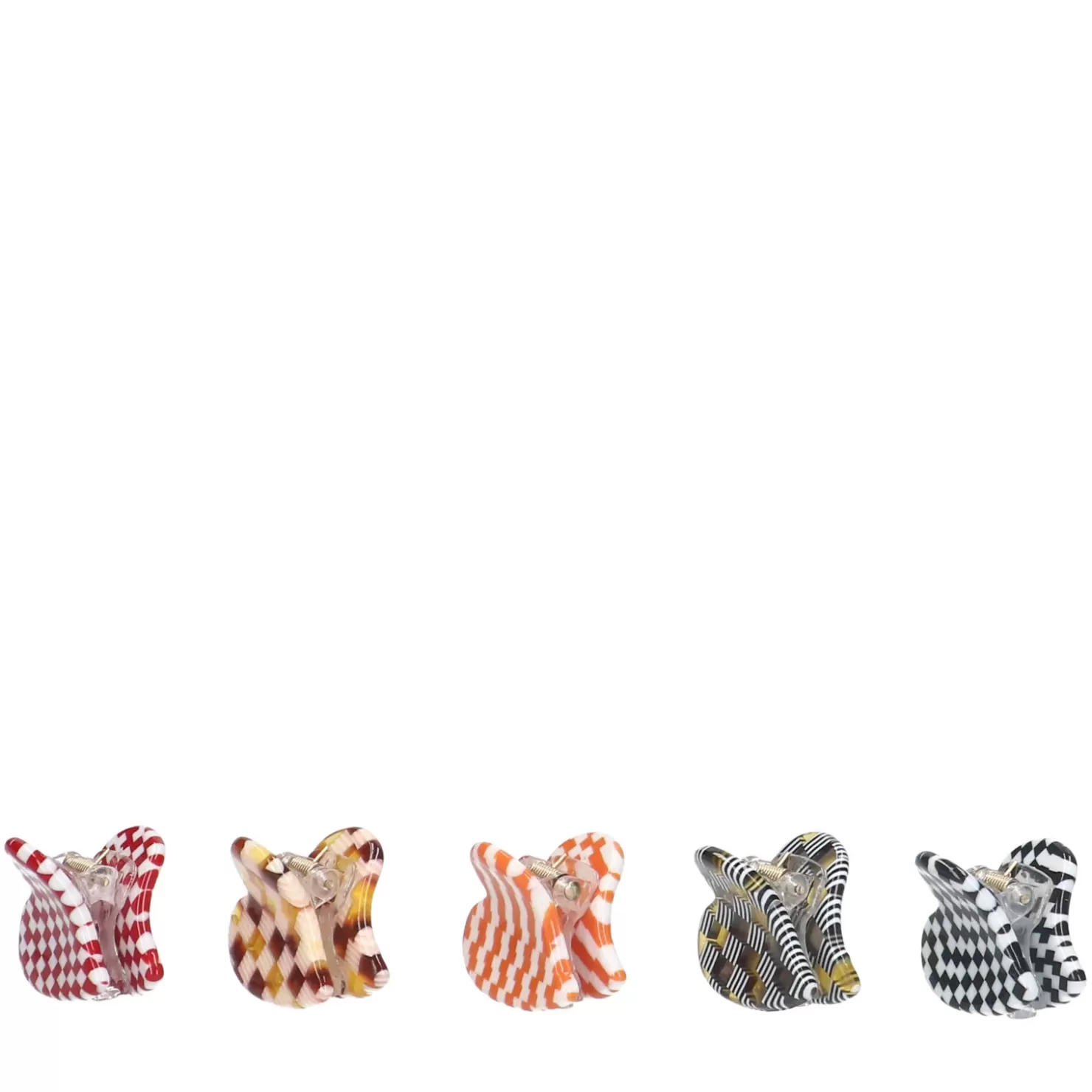 Cheap Set Of Small Hair Clips - Multicolor Women Hair Accessories