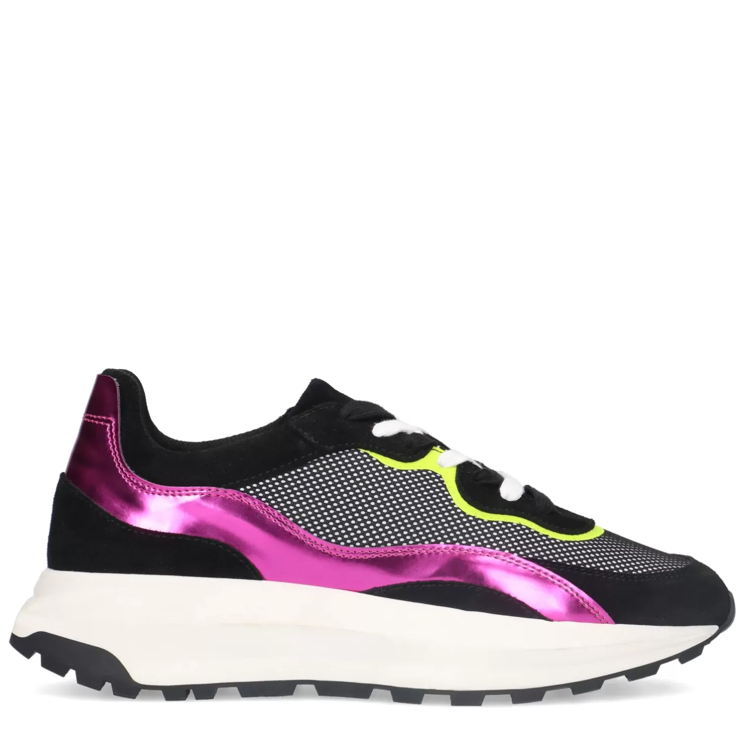 Flash Sale Sneakers With Colored Details - Black Women Sneakers