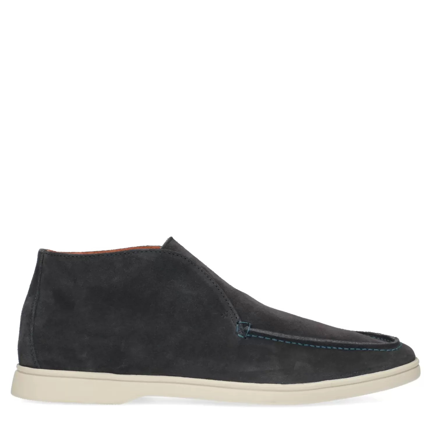 Store Suede Loafers - Blue Men Moccasins