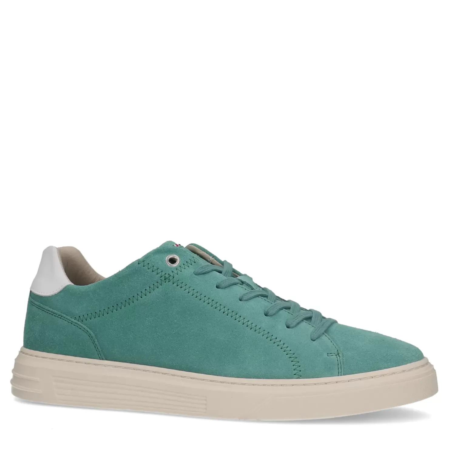 Store Suede Sneakers - Turquoise Men Sneakers